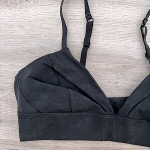 Suede-like Lululemon Lab Sports Bra